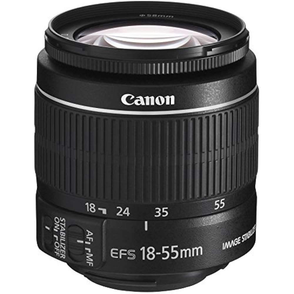 Canon Standard Zoom Lens EF-S18-55mm F3.5-.5.6 IS II APS-C Compatible