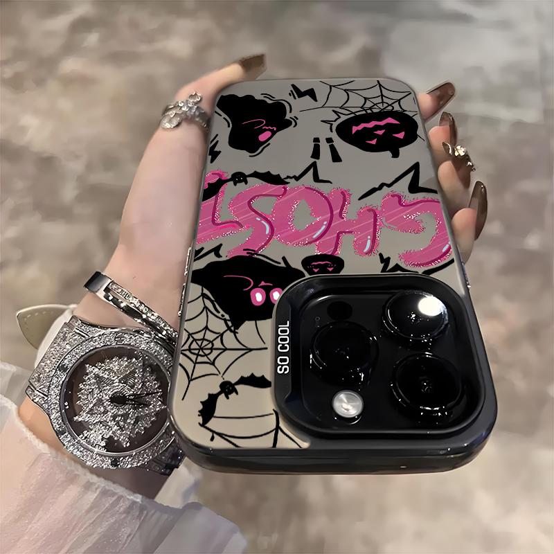 Halloween Ghost Pumpkin Pattern Phone Case For Samsung Galaxy S25 Ultra S24 S23 S22 S21 S20 Plus FE A15 A35 A54 A55 5G Cover