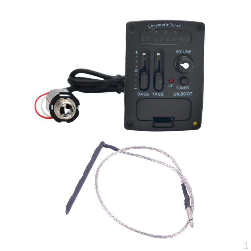 

Piezoelectric Preamp 2 Band Ukulele Guitar Accessories UK-3000T 53cm