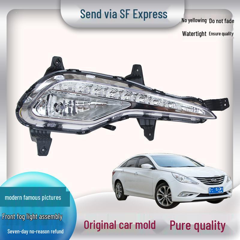Mingtu Fog Lights 14/15/16 Model Front LED Bumper Daytime Running Lights Assembly (Left & Right) Driver