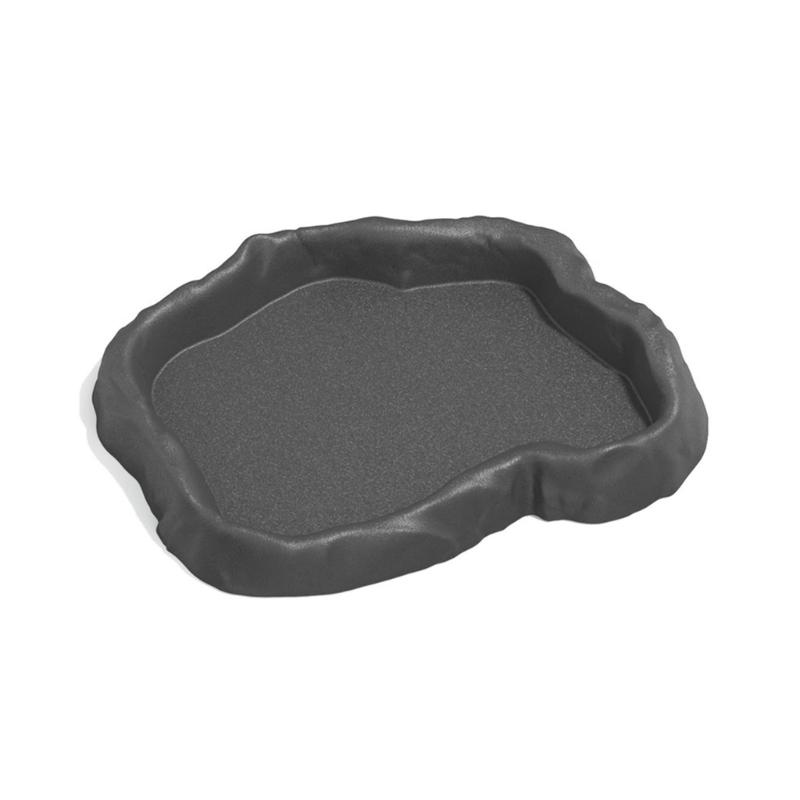 3in1 MultiFunctional Plastic Reptiles Food Water Feeder Bowl Bath Bowl For Amphibians Feeding Bathing And Watering Supply