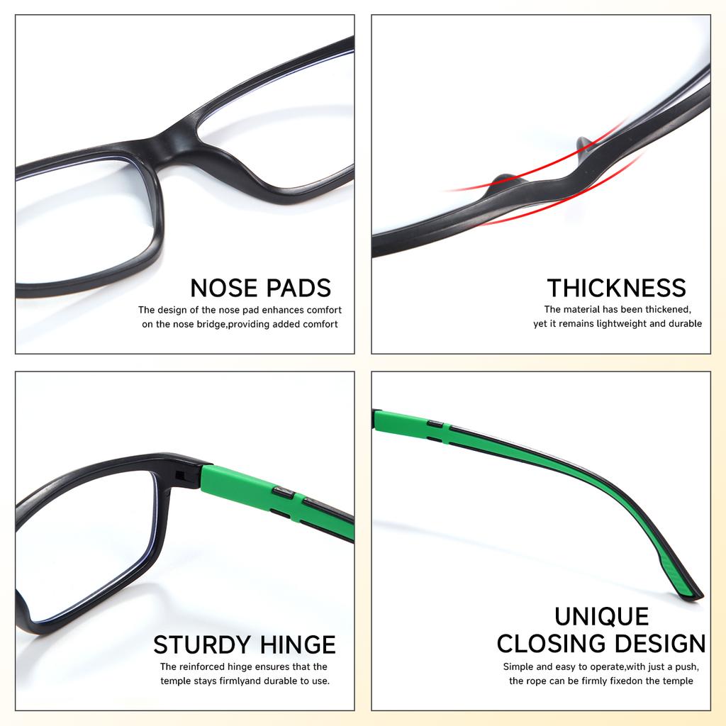 3pcs Auto-focus Reading Glasses Unisex Design Lightweight PC Frame Suitable for Computer Use and an Ideal Gift Choice.