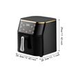 10L Air Fryer Electric Oven with Nonstick Basket for Cooking And Baking