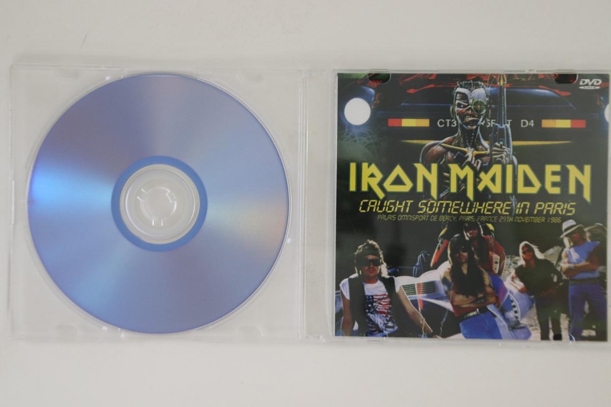 

DVD IRON MAIDEN - Caught Somewhere In Paris NONE NOT ON LABEL Unknown Rock Used