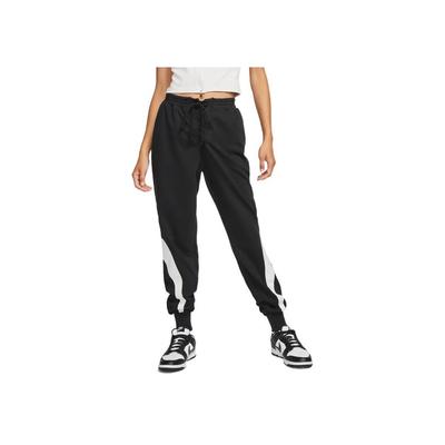 Pantalon de sport taille moyenne avec cordon de serrage et logo imprimé Sportswear Circa 50 pour femme Noir DQ6227-010