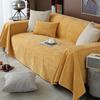 Four Seasons Waterproof Solid Color Cut Fleece Sofa Cover Non-slip, Urine-proof and Anti-dirty Sofa Towel Cover