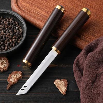 Stainless Steel Kitchen Straight Knife High Hardness Portable Pocket Knife Sharp Fruit Knife Easy To Carry Utility Knives