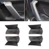 Mikrofaser-Leder-Griffabdeckung für VW Tiguan 2017 2018–2022, 2 Stück, Handnähen, Autotür-Armlehnen-Panel, Griff-Zug-Abdeckungs-Ordnung