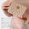 LASIEM Genuine Leather with Wide Bill Mini Small Folding No Classic Rose (Lasiemu) [Custom-made Compartment] Women's Wallet, Wallet, Gift, Wallet,