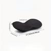 2 In 1 Multifunctional Car Seat Cushion Universal Memory Sponge Seat Lumbar Support Pillow Breathable Driver Seat Raising Pad