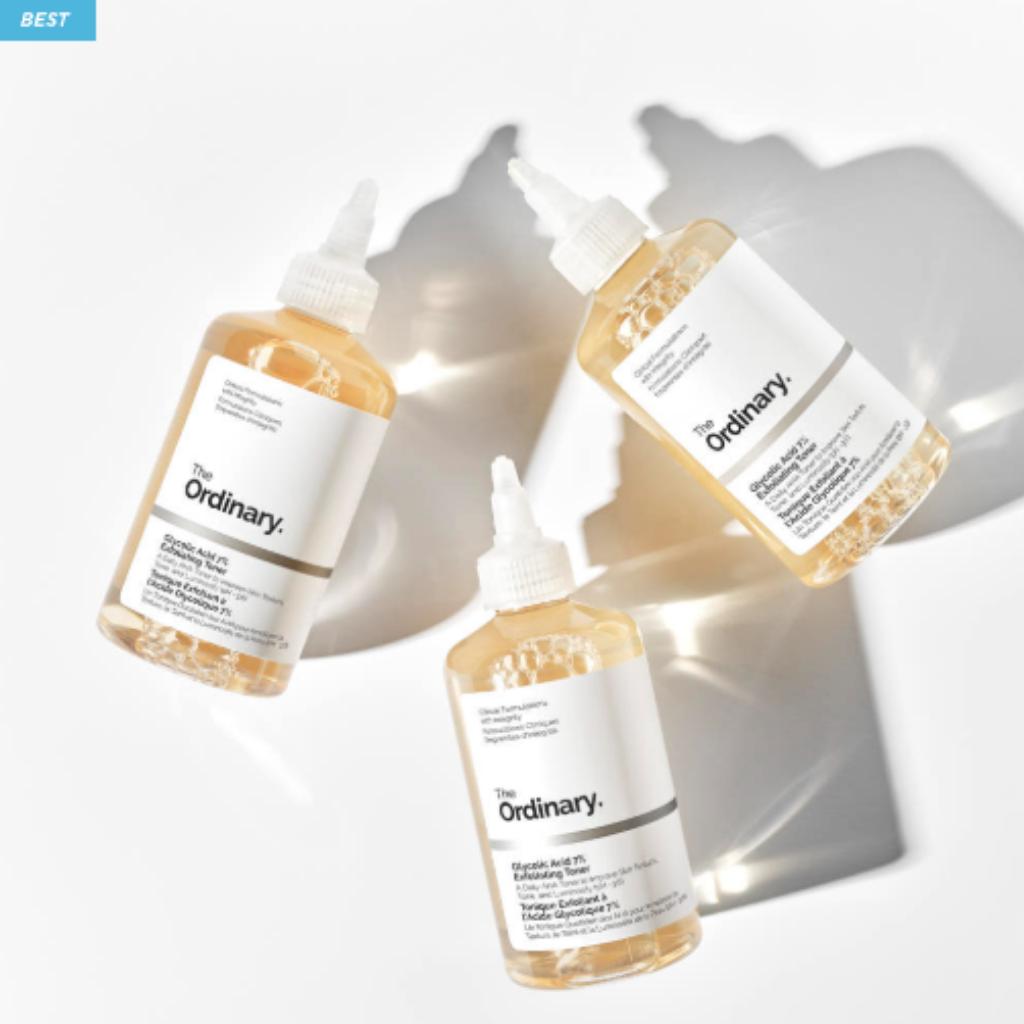 THE ORDINARY Glycolic Acid 7% Exfoliating Toner 100ml ,240ml – Smooth Skin & Radiant Glow
