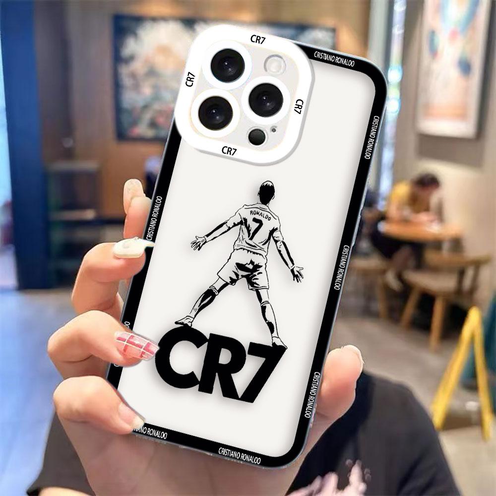 Football C-CR-7 N-Neymar 10 Clear Phone Case For Infinix TECNO POVA 2 4 3 5 SMART 6 7 8 NOTE 10 12 30 30I 40 50 CAMON 19 20 Case