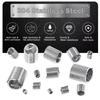 Stainless Steel Locking Wire Thread Inserts 3mm 12mm Vibrations Resistant Fastener Reinforcement Wire Thread Inserts