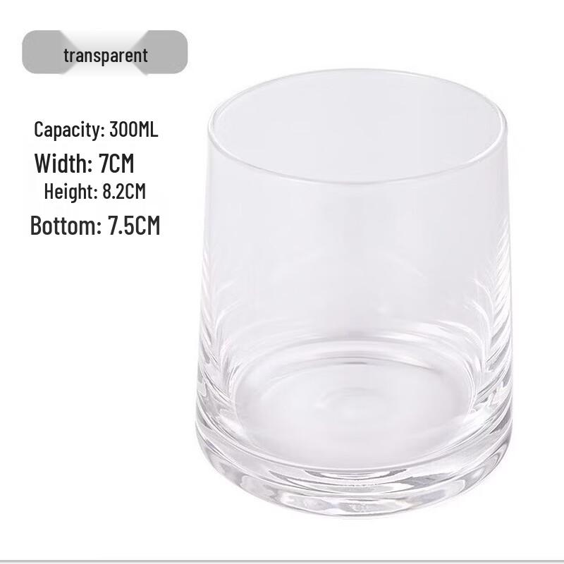 Elegant Transparent Drinking Glasses Set