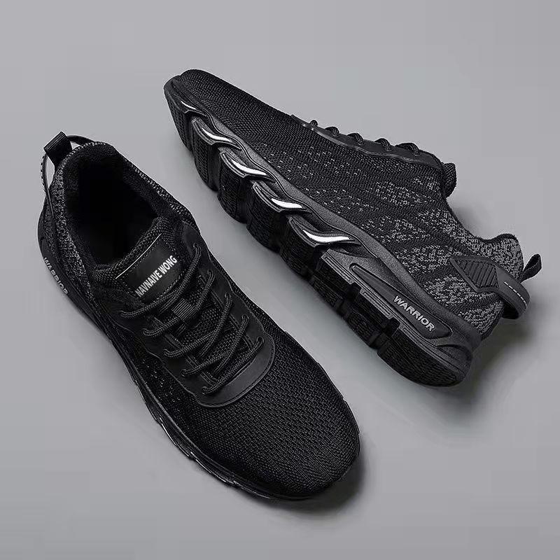 Scarpe Sportive Casual da Uomo Scarpe da Corsa Traspiranti Scarpe da Viaggio Scarpe in Mesh Volante da Ragazzo Scarpe da Basket
