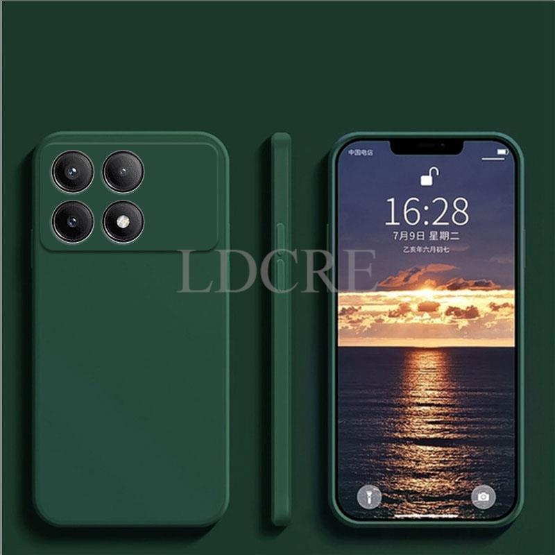 

Для Xiaomi POCO X6 Pro Чехол Жидкий Силиконовый Чехол POCO X6 M6 Pro X5 X4 X3 Чехол TPU Защитный Чехол для Телефона POCO X6 Pro Чехол POCO X3 Pro