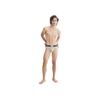Calvin Klein CK96 Series Jacquard Small Square Comfortable Cotton Briefs Men Underwear Coconut-Gray NB3402P7A