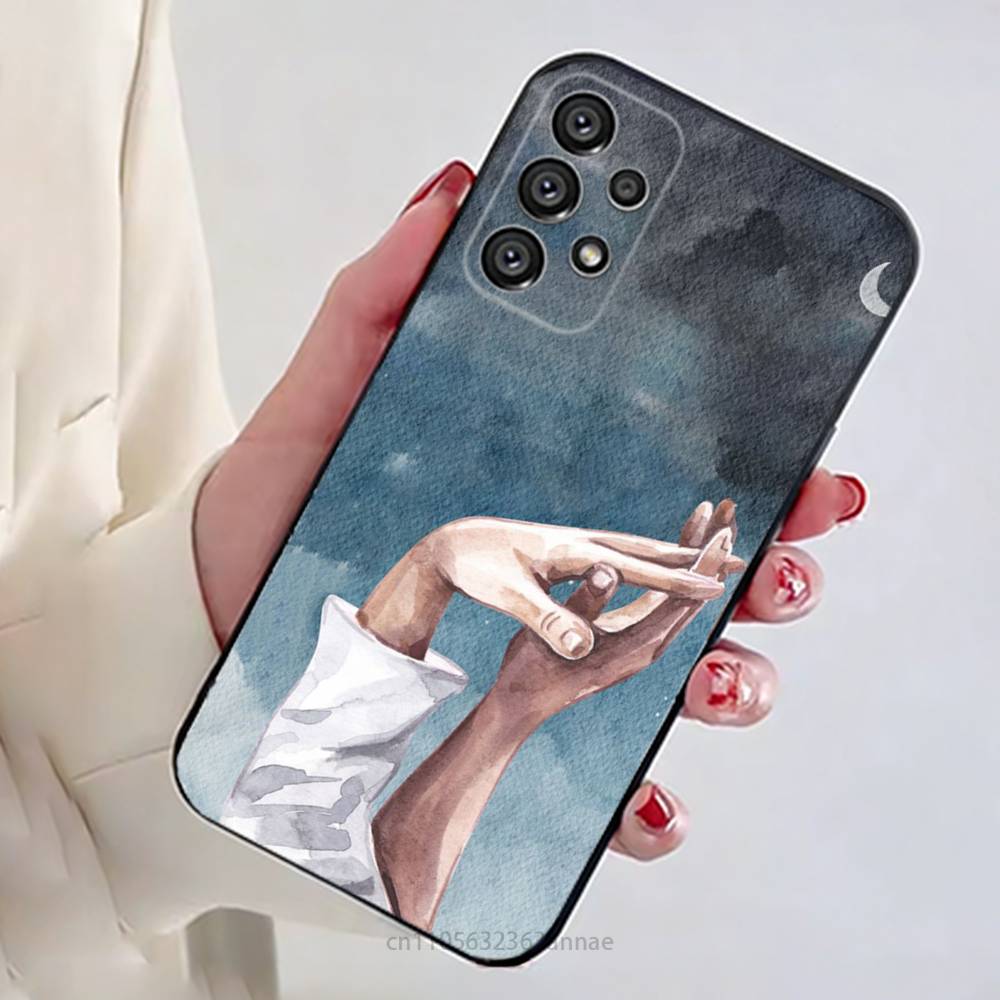 O-Once Upon a Broken Heart Phone Case For Samsung Galaxy A54,34,24,73,53,52,52S,04S,04E,A72 Cover