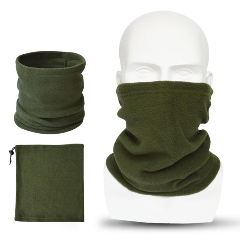 Winter MotorcycleWarm Mask Men Women Fleece Neck Outdoor Warmer Windproof Scarf Camping Hiking Balaclava Cycling Face Mask