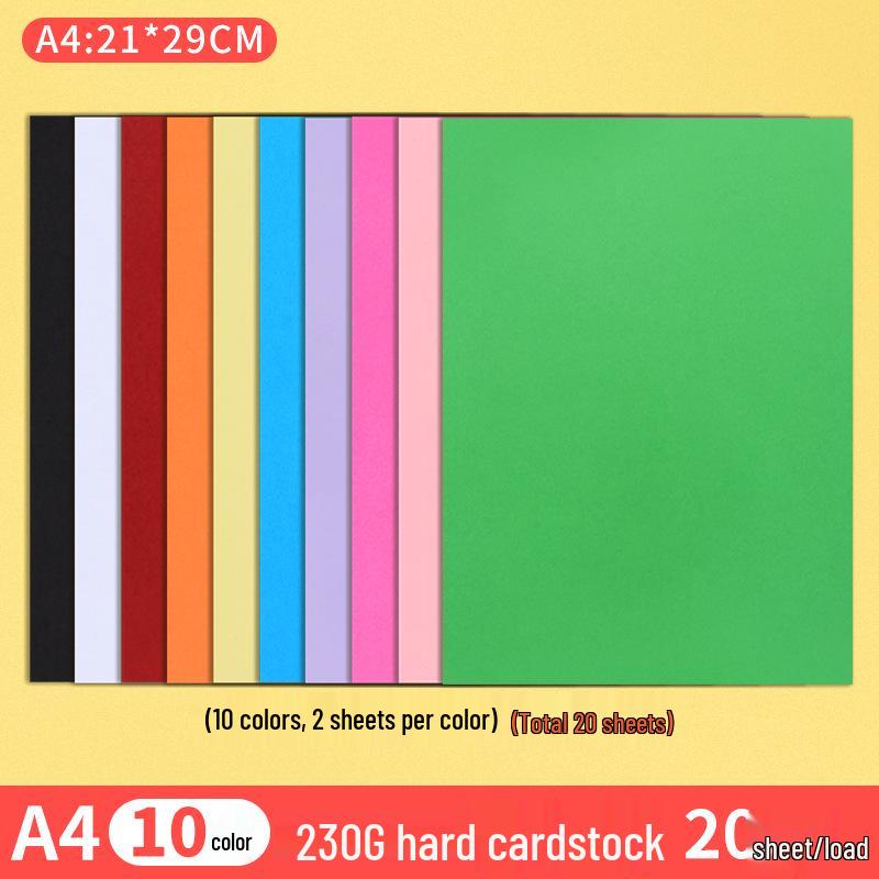 

Handmade A3/A4 Thickened Black & White Cardstock for Kids Art & Craft Projects