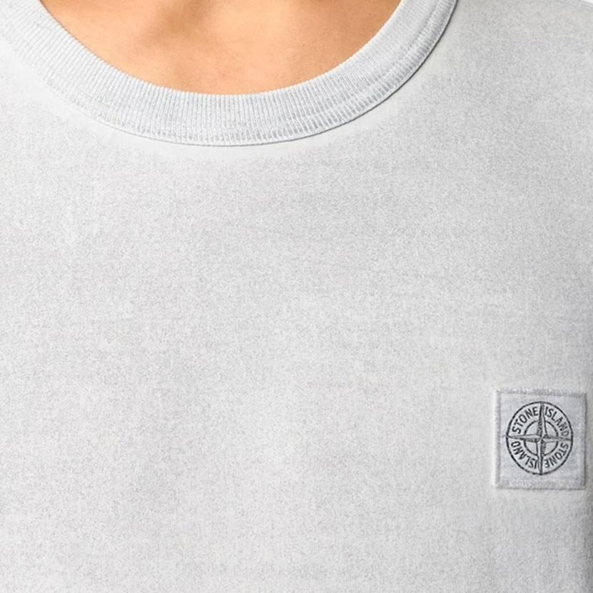 Stone Island Washed Vintage Effect Short Sleeve T-Shirt Men Tops L1S152100013S0305V0041