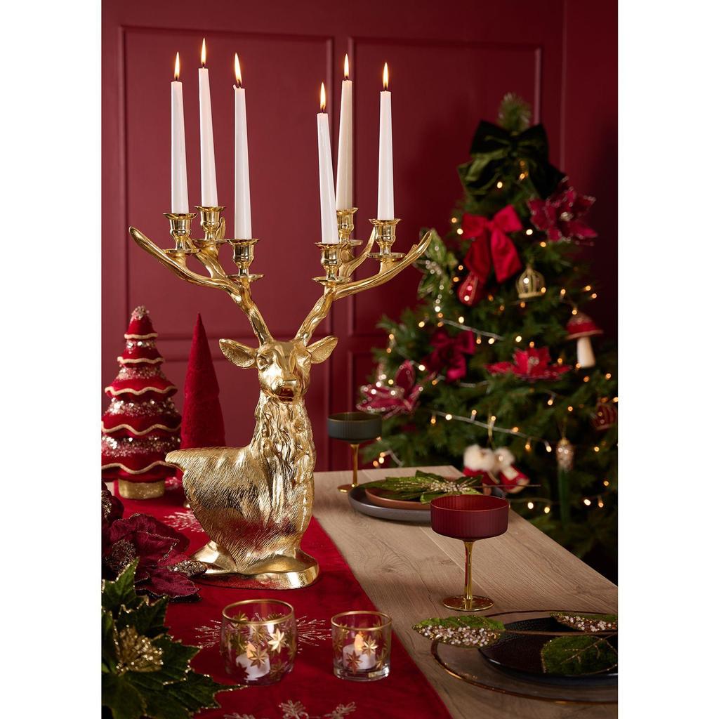 Rødt fløyel juletre 35cm