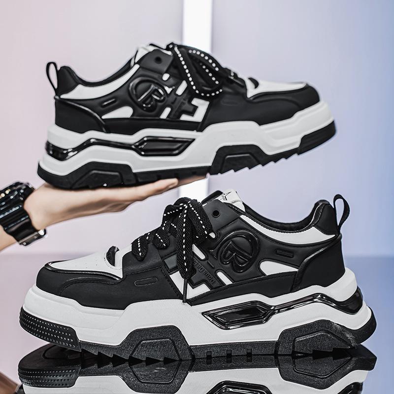 

Весенние мужские туфли новые дышащие маленькие белые туфли мужская модная универсальная спортивная обувь на платформе повседневная обувь для сноуборда модная обувь для папы 39