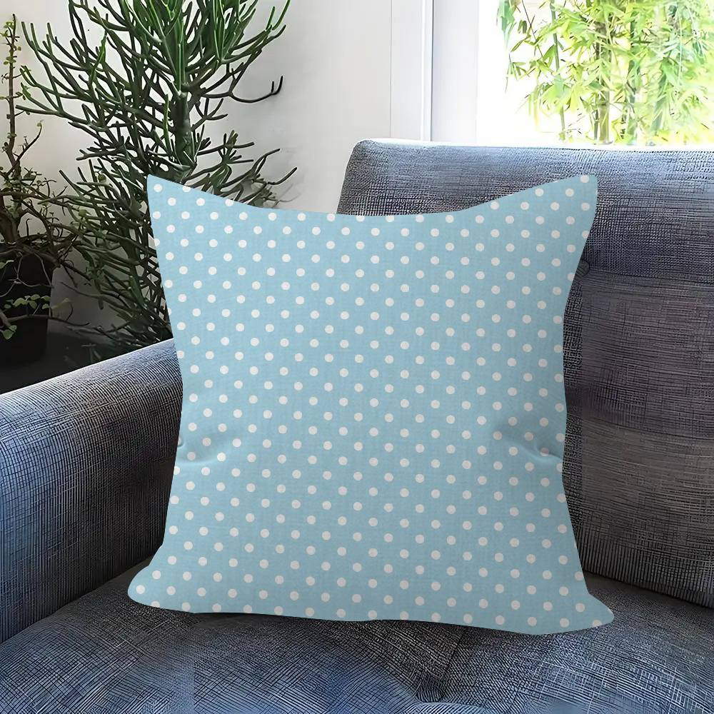 Fashion Polka Dot Figure  Pillow Cover Design Cushion Cover Decor Holiday Decorati