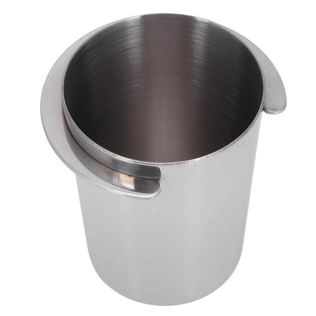 51mm Stainless Steel Coffee Machine Handle Dosing Cup Mug Coffee Powder Feeder Part