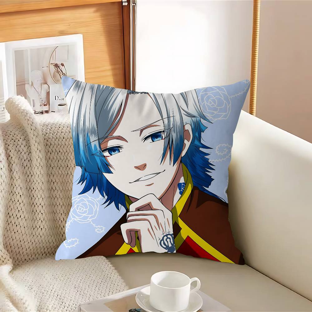 

K-Kaiser Anime Cushion Cover 30x50 Polyester Sofa Cushions Decorative Throw Pillows Home Decoration Pillowcover 12x12Inch
