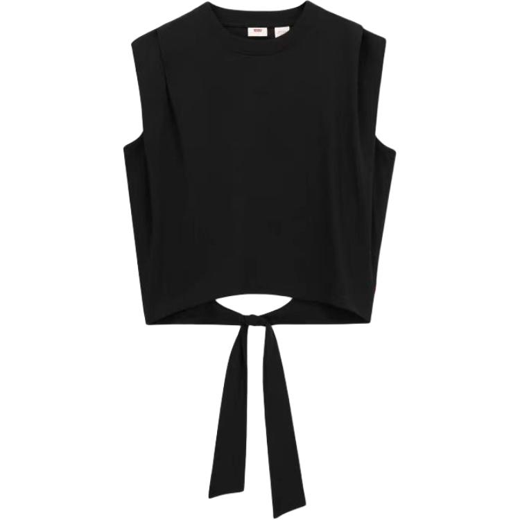 

Levis Повседневная Мода Футболка с Круглым Вырезом Без Рукавов Женские Топы 0019Q-0000 XS