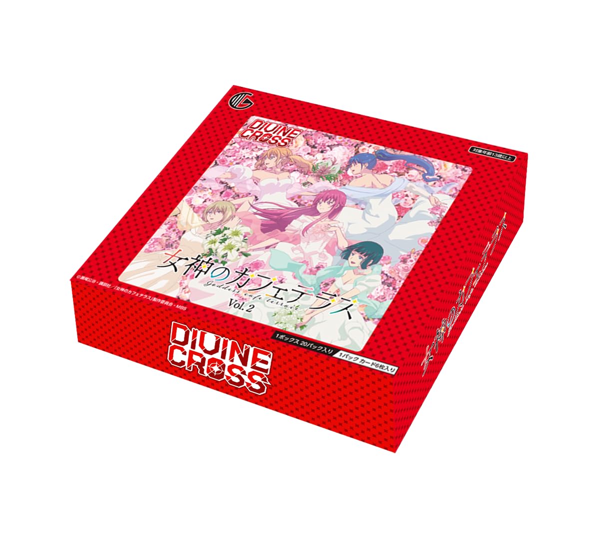 TCG Goddess Cafe Terrace DIVINE CROSS BOX Том 2 20 пачек