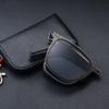 Ultra Light Stainless Steel Folding Sunglasses Polarized Driving Glasses for Men Women Eyewear