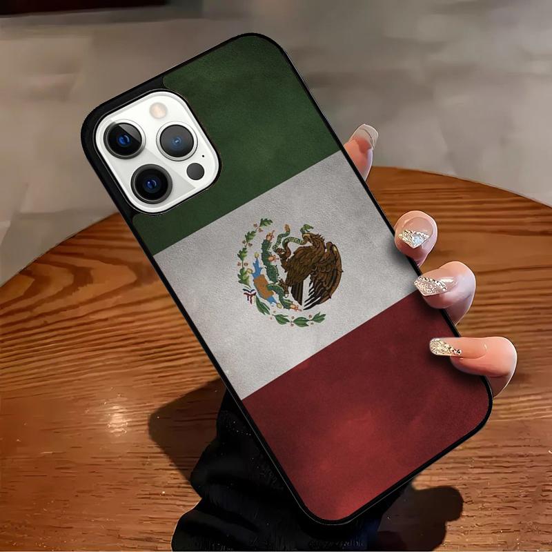 

Mexican Pride Eagle Flag Phone Case For iPhone 17 Air 16 15 14 13 12 11 Pro Max Max Plus Bumper Case Cover iPhone 16