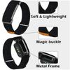 2PCS Woven Nylon Braided Sport Band for Google Fitbit Air Stretchy Lightweight Breathable Wriststrap Adjustable Loop Bracelet