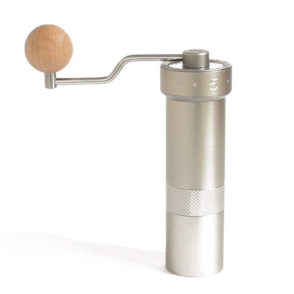 

1Zpresso Coffee Grinder Zpro Mortar Type Coffee Adjustment Dial Stainless Steel Coffee Bean Grind High Precision Present Gift [Hand-ground Mill] срібний