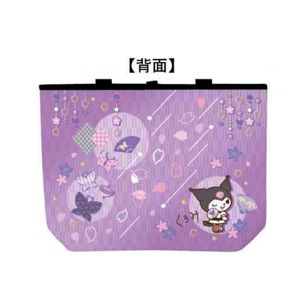 K Company Sanrio Characters Goods Foldable Eco Bag Kuromi (Japanese Series) SAW-OE-KU