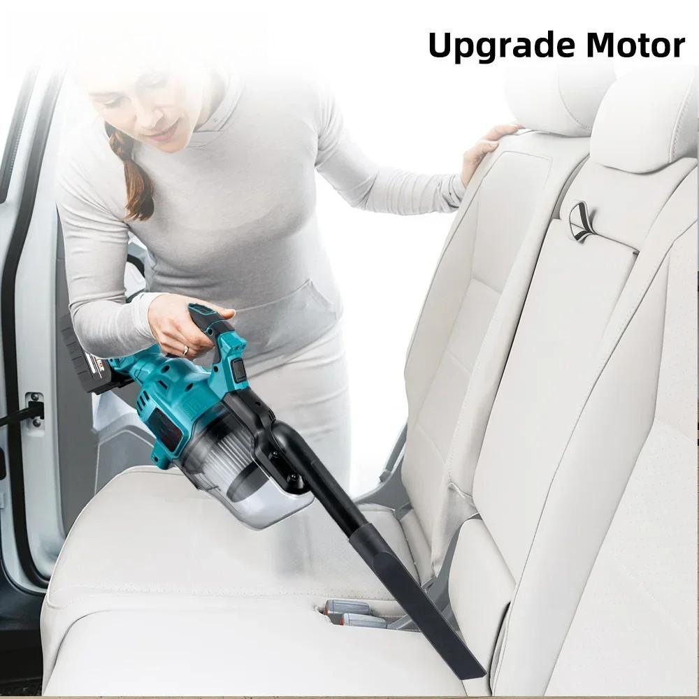 1000W Hochleistungs Akku-Elektrostaubsauger Tragbar Effizient Haushalt Industrie Bau Reinigungsgeräte