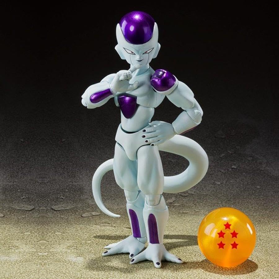 TAMASHII NATIONS Dragon Ball Z Frieza Fourth Form Approximately 120mm PVC ABS Painted Movable Figure S.H.Figuarts (Rerelease Edition) &