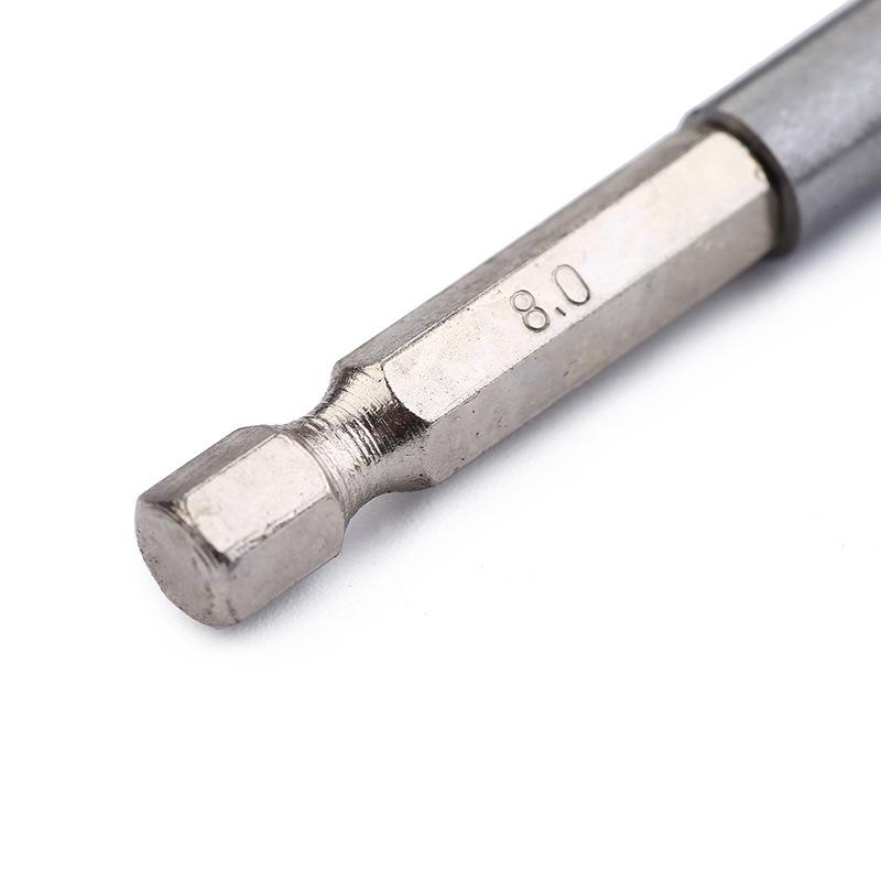 Sześciokątny wiertło spiralne do drewna do wycinania otworów trójpunktowych