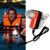 Life Jacket Strobe Light Swim Vest Flashing Light Portable Lifebuoy Warning Lamp For Swimming Beach Marine Position Indicator