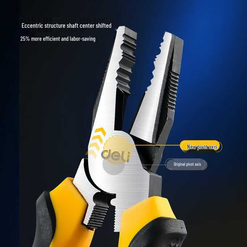 Deli 8-inch Multi-functional Industrial Wire Pliers