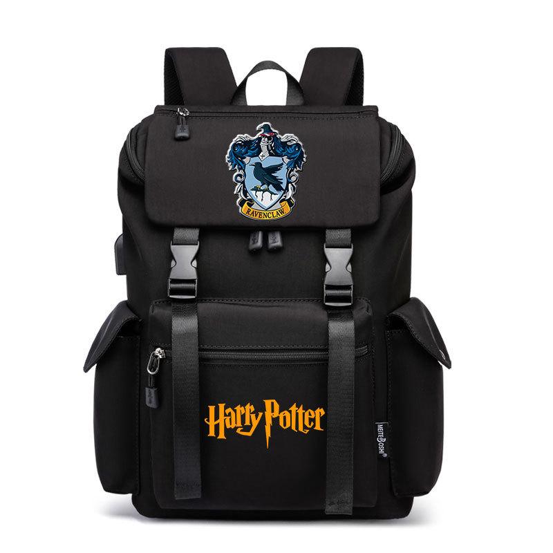 Harry Potter Backpack Men'S Fashion Versatile School Bag Female Student Backpack Travel Bag