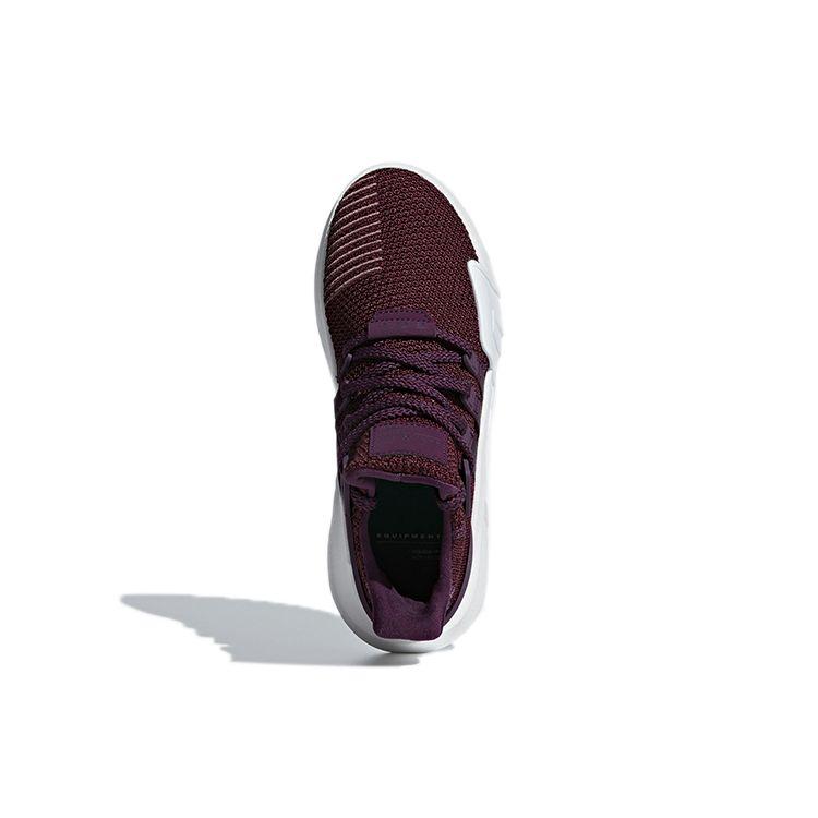 Adidas Originals Eqt Bask Adv Stylish Versatile Mid-Top Lifestyle Casual Shoes Women Casual Shoes Burgundy B37548
