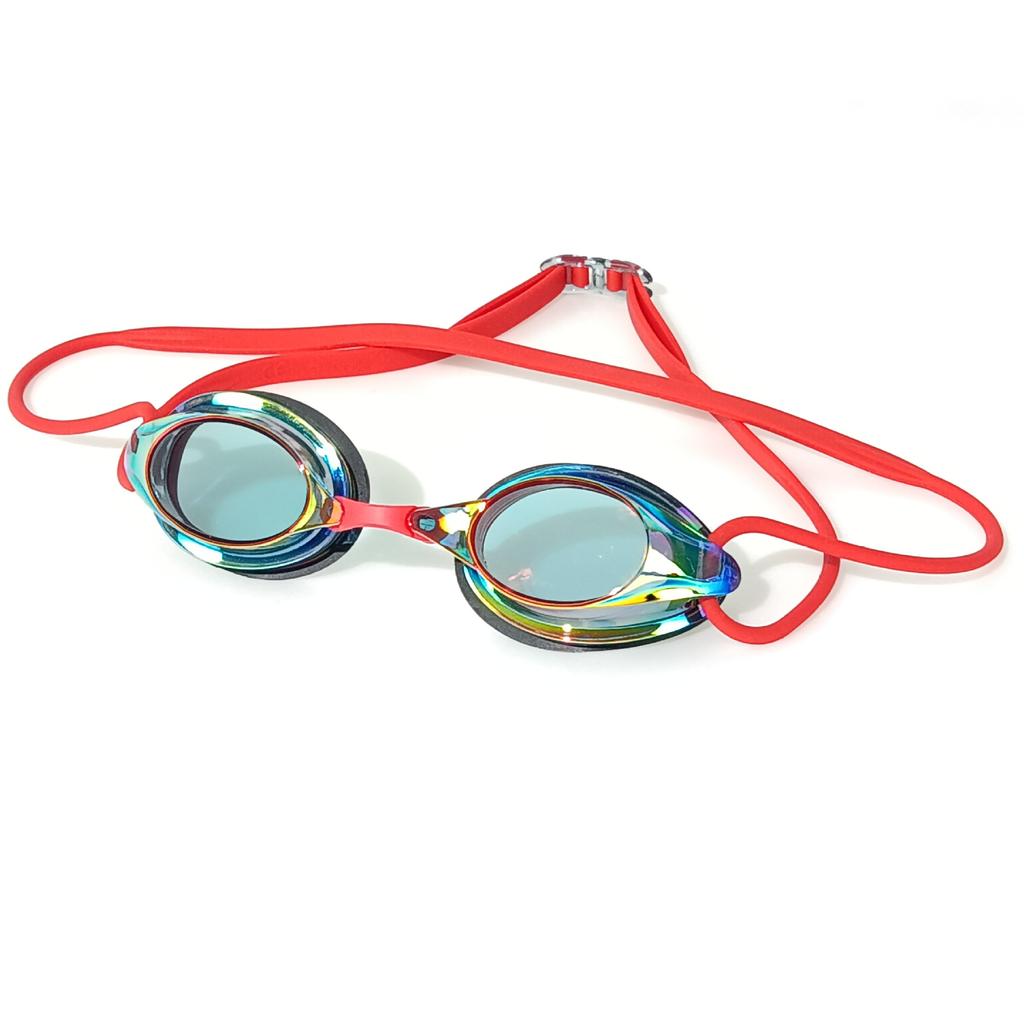High-definition anti-fog swimming goggles for men and women, silicone electroplated swimming goggles, specialized for training and competition,