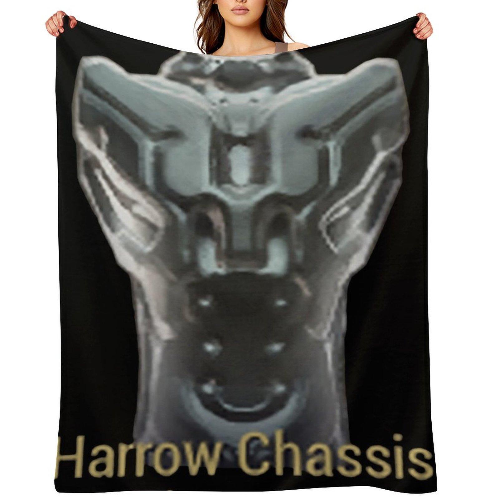 

Harrow Chassis Blueprint Warframe Tennocon Meme Throw Blanket Luxury Blankets For Baby sofa bed blankets and throws Blankets 30x40in