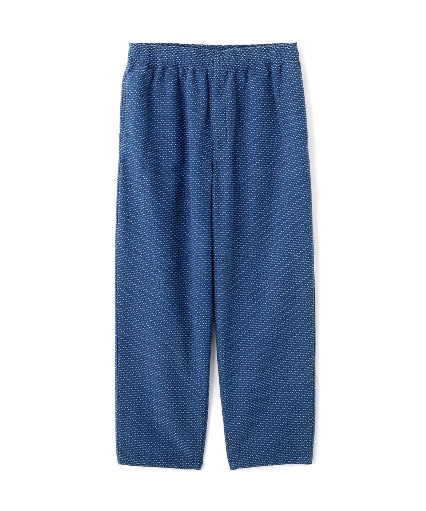 Schott SASHIKO PANTS, Men's, Size L (110), Blue, 782-5210012