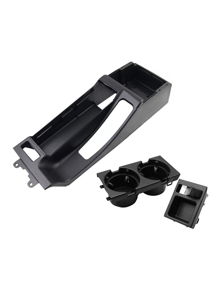 Black Center Console Trim Base Cup Coin Holder 51168218305 For BMW 3 Series