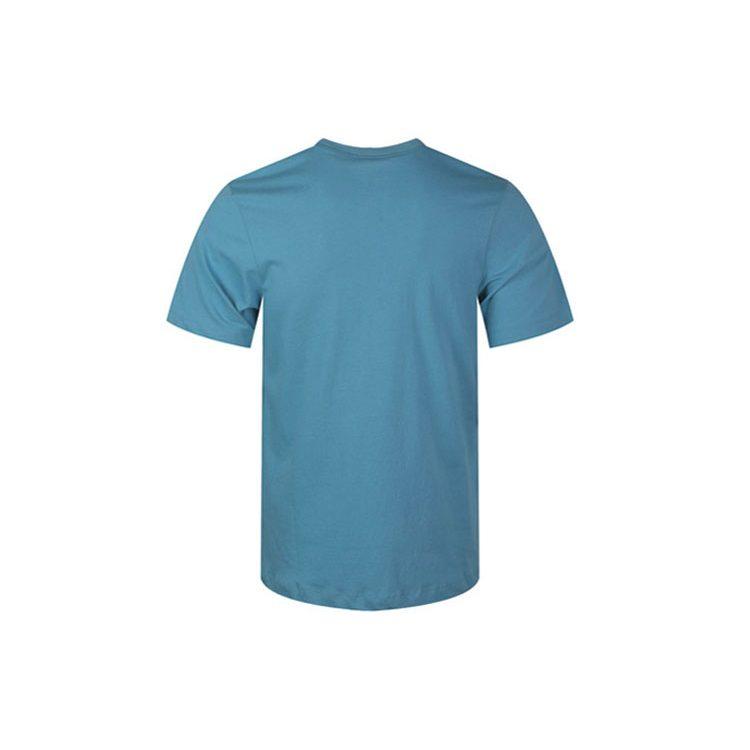 Nike T Shirts Men's Blue Crew Neck Moderate Straight Fit CU6949-424