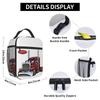 Peterbilt LKW Isolierte Lunchtasche für Damen Kinder Auslaufsichere Lebensmittelboxen Thermische Lunchbox Tragetasche